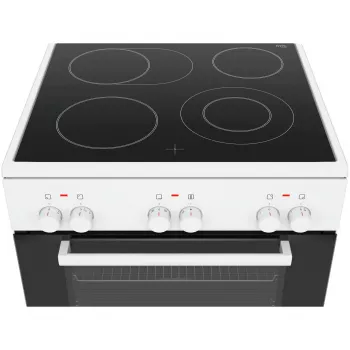 Kuchenka Bosch HKA090220 wolnostojąca elektryczna z płytą ceramiczną biała