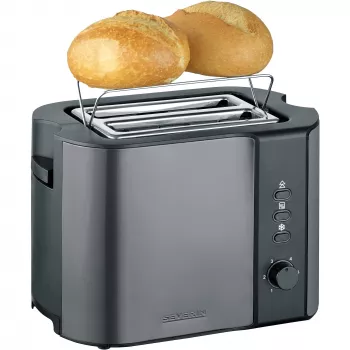 Toster Severin AT 9573 2 kromki 800 W antracytowo-czarny