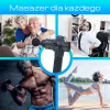 Pistolet do masażu Extralink MSG-01-PRO 3800 RPM 6 końcówek