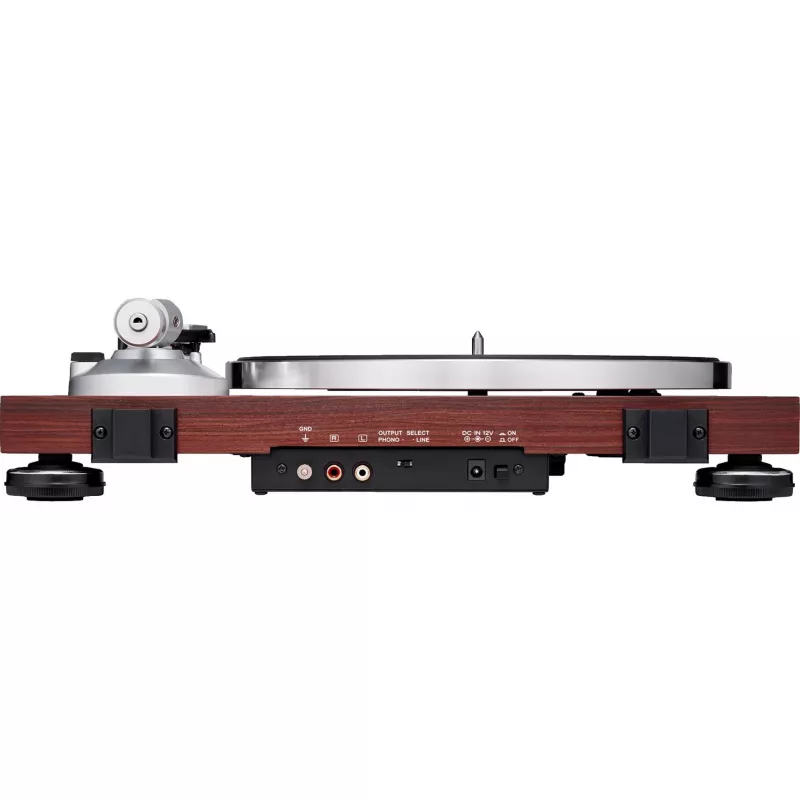 Gramofon audio z napędem paskowym Audio-Technica AT-LPW50BTRW Brązowy Manualny