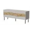 Cama INSERTO 3D szafka TV 143.5x40x61.5 kaszmir + LED