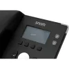 snom D120 - Telefon VoIP - połączenia trójstronne - SIP - 2 kable - Czarny (4361)