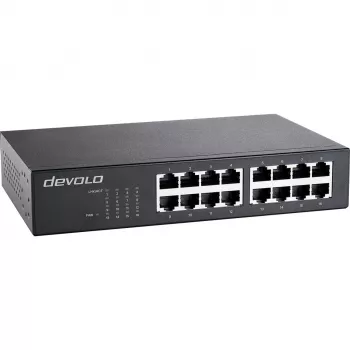 Przełącznik Ethernet Devolo 16-portowy 16× Gigabit Ethernet