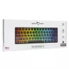 Klawiatura mechaniczna White Shark Shinobi-2 Czarny układ US z przełącznikami Brown