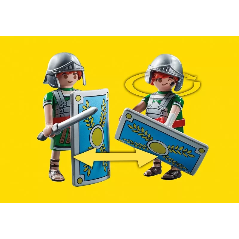 Playmobil 71268 Asterix: Edifis i bitwa o pałac Działająca katapulta Rzymian Kolekcja Figurki do zabawy Kreatywna zabawa w odgrywanie ról