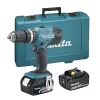 Makita DHP453RFE wiertarka Szybkomocująca Czarny,Niebieski 1.8 kg