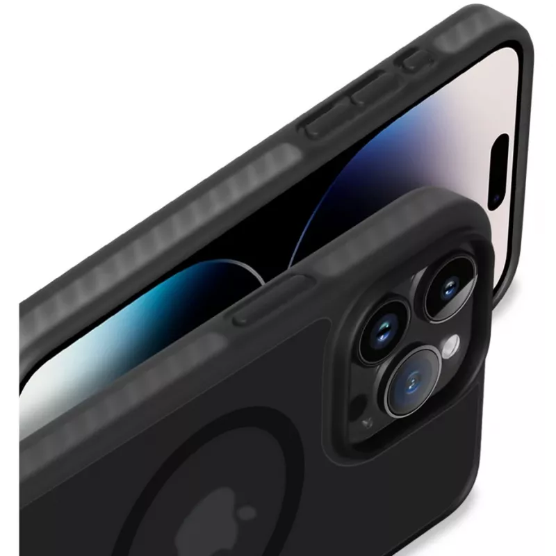 StyleShell Invisio, etui na telefon czarne, iPhone 16 Pro Max