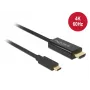 Kabel wideo DeLOCK 85291 USB Type-C HDMI 2 m Czarny