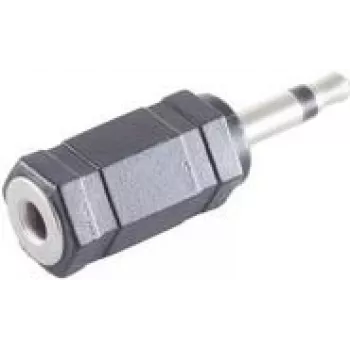 Złącze przewodowe ShiverPeaks BS57015 3,5 mm czarne męskie/żeńskie
