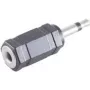 Złącze przewodowe ShiverPeaks BS57015 3,5 mm czarne męskie/żeńskie
