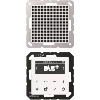 Radio DAB+ jung DABA1WW mono, kompaktowy design — DABA1WW