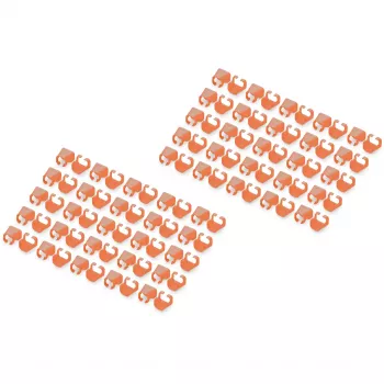 Colour coding clip Digitus Color clips for Patch kabel A-CC-O pomarańczowy