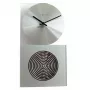 Zegar NeXtime klok 3028 OP, 16x30,2 cm, ścienny, szkło, srebrny