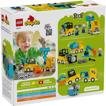 LEGO DUPLO 10475 3 w 1 Pojazdy Budowlane