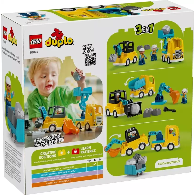 LEGO DUPLO 10475 3 w 1 Pojazdy Budowlane