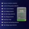 MPPT Solar Charge Controller QOLTEC 53662 z czujnikiem temperatury