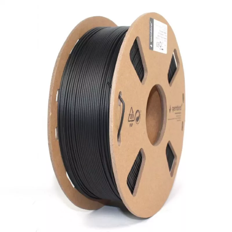 Materiał do druku 3D Gembird 3DP-PLA1.75-02-CARBON