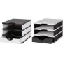 Styro 268-0103.9895S Tacka na biurko Polistyren Czarna - Szara (268-0103.9895S)