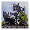 Zestaw stojaka lotniczego Oplite GTR S3/S8 do peryferiów Thrustmaster i Logitech