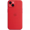 Apple iPhone 14 Silicone Case with MagSafe, (PRODUCT)Czerwony