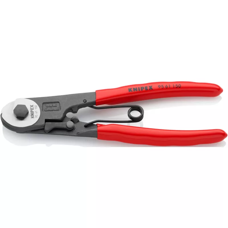 Zaciskarka do kabli Knipex 95 61 150 czarna, czerwona, srebrna