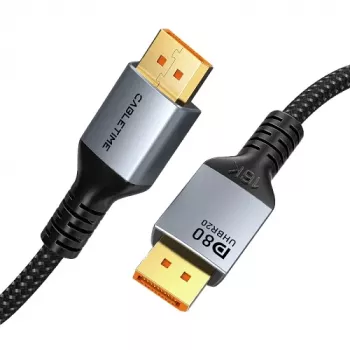 Kabel CABLETIME DisplayPort na DisplayPort 16K 2.1, 2 m