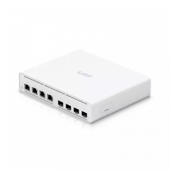 UniFi UISP Switch Plus - przełącznik - zarządzalny - 4 x 2.5GBase-T + 4 x 10Gb Ethernet S