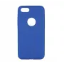 Etui na telefon Tellur cienki Synthetic Leather Cover do iPhone 8 — niebieskie, smukłe etui ochronne