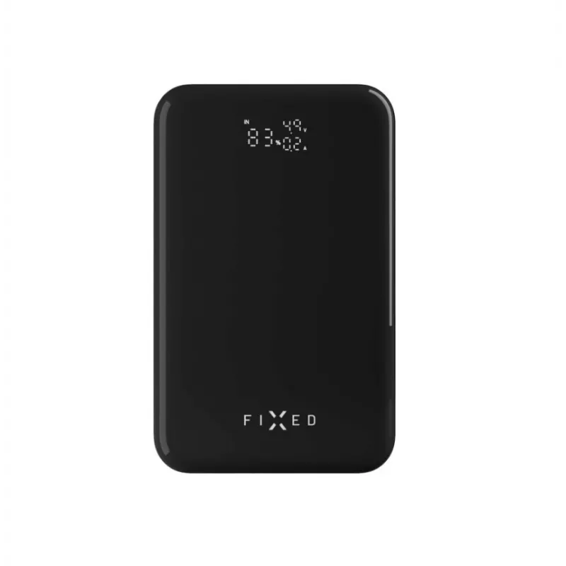Powerbank FIXED Zen 20 Pro z wyświetlaczem LCD — 20000 mAh, wiele wyjść USB