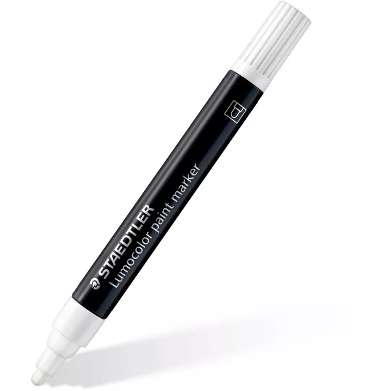 Zestaw markerów Staedtler Lumocolor 6 kolorów pastelowych — tusz akrylowy, zestaw 6 odcieni pastelowych