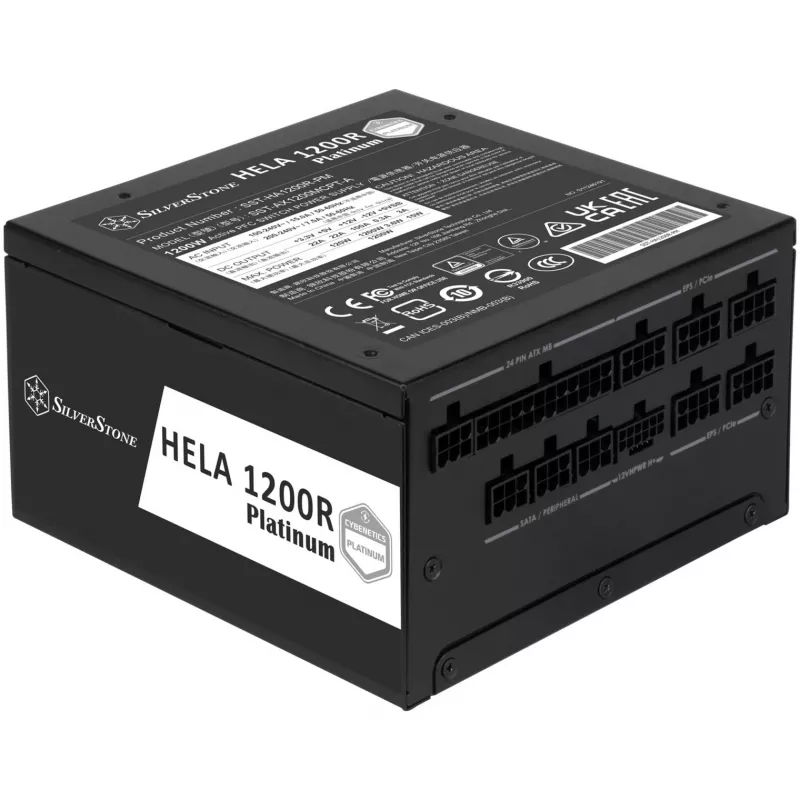 e HELA 1200R Platinum - zasilacz - Cybenetics Platinum PCIe 5.0 w pełni modularny (SST-HA1200R-PM)