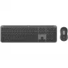 Logitech MK950 Signature cienki Klawiatura i mysz w zestawie Biurowa RF Bezprzewodowa + Bluetooth QWERTY US International Grafit