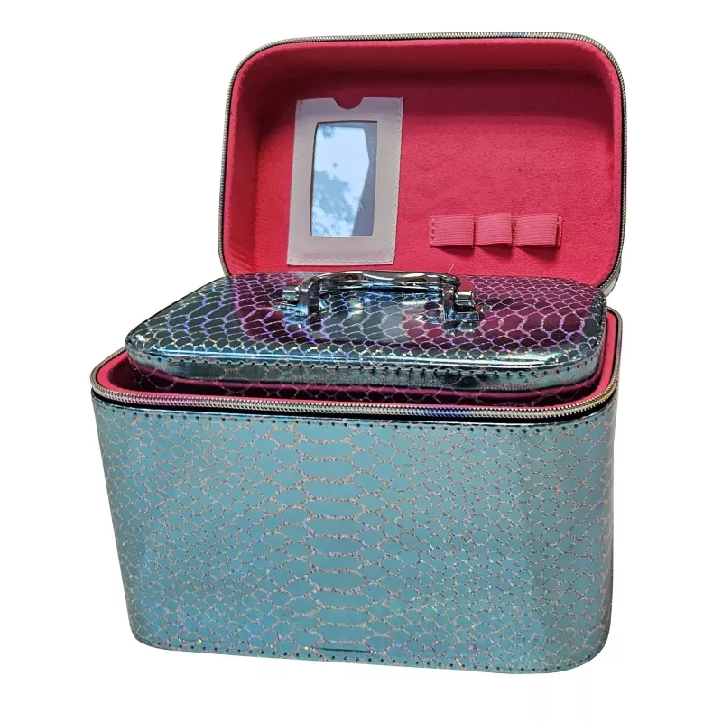 Extralink LIFESTYLE KOSMETYCZKA DAMSKA ORGANIZER KUFEREK NA KOSMETYKI 3W1 247