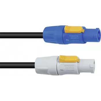 Kabel PowerCon PSSO 3023503K 3x1,5 mm 1 m — kabel złącza zasilania do sprzętu audio/wideo