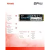 Dysk SSD M.2 NVMe Silicon Power P34A60 256 GB — PCIe Gen3x4, 2200/1600 MB/s, M.2 2280