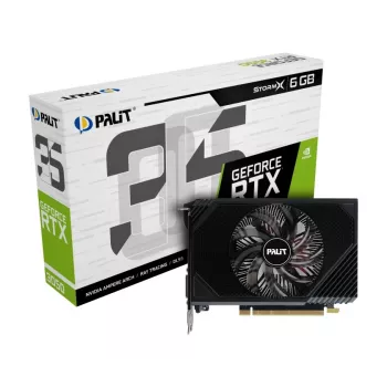 Palit GeForce RTX 3050 StormX 6GB GDDR6 Karta Graficzna