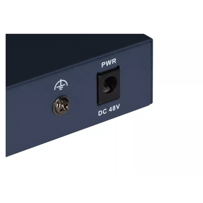 Hikvision DS-3E0106HP-E sieciowy Links Unmanaged Fast Ethernet (10/100) PoE Support niebieski