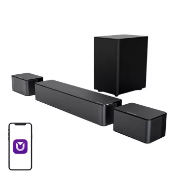 Soundbar Ultimea Poseidon D50 — model U2500, kompaktowy głośnik kina domowego do telewizora i muzyki