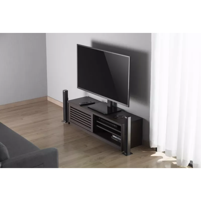 Gembird TVS-D55S-01 Stojak stołowy do TV (obrotowy), 23 - 55, czarny