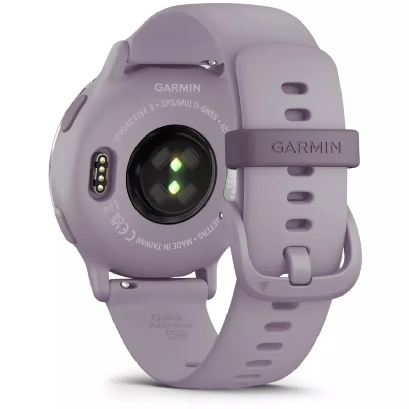 Garmin Vivoactive 5 3,05 cm (1,2 inch) AMOLED Cyfrowy 390 x 390 pikseli Dotykowy Fioletowy Wi-Fi GPS (satelitarny)