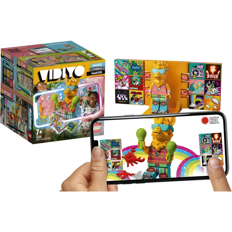 LEGO VIDIYO BeatBox 43105 Party Llama — interaktywny zestaw muzyczno-taneczny