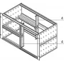 SCHROFF 64560010 19-calowy materiał montażowy - akcesorium do szafy rack (64560010)