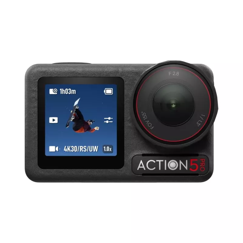 Kamera sportowa DJI Osmo Action 5 Pro 40 MP 4K Ultra HD CMOS 25.4 / 1.3 mm (1 / 1.3) Wi-Fi 146 g