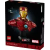 Zestaw konstrukcyjny LEGO Marvel Super Heroes Iron Man MK4 model 3D, 436 elementów, zawiera 1 minifigurkę, od 18. roku życia