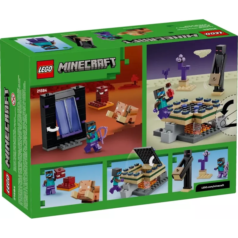 LEGO MINECRAFT 21584 Podróż przez Nether i End Portal