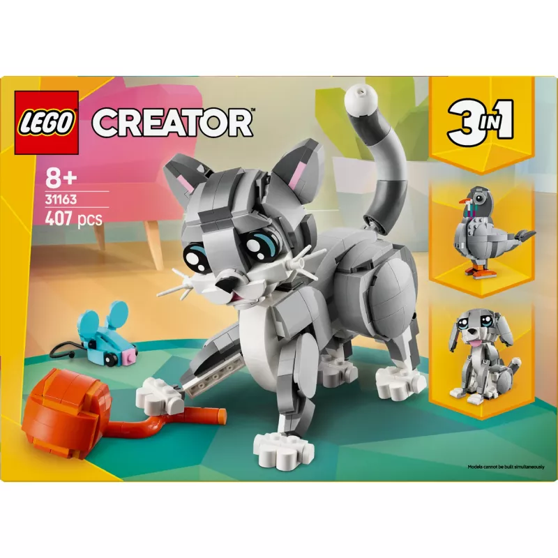 LEGO CREATOR 3 W 1 31163 Zabawny Kot