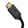 Baseus 2x HDMI 2.0 4K 60 Hz kabel, 3D, HDR, 18 Gb/s, 5 m (czarny)