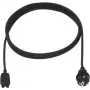 Kabel zasilający Bachmann 372.174 Czarny 2 m