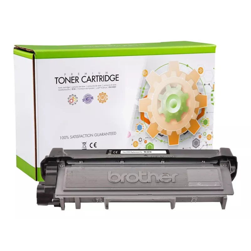 Wkład tonerowy Static Control do Brother TN-2310BK regenerowany, czarny