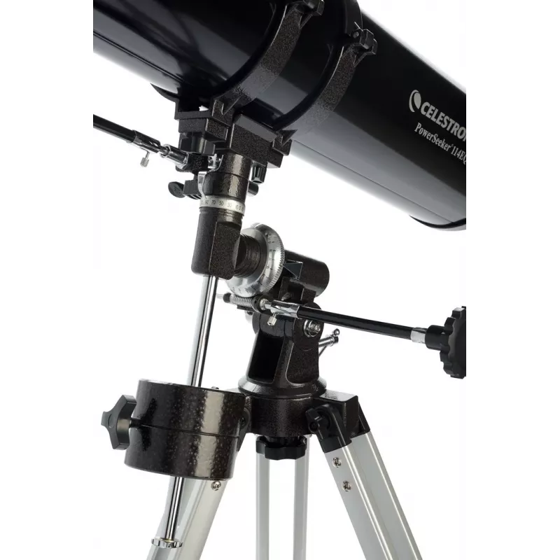 Celestron PowerSeeker 114EQ Refraktor 45x Czarny